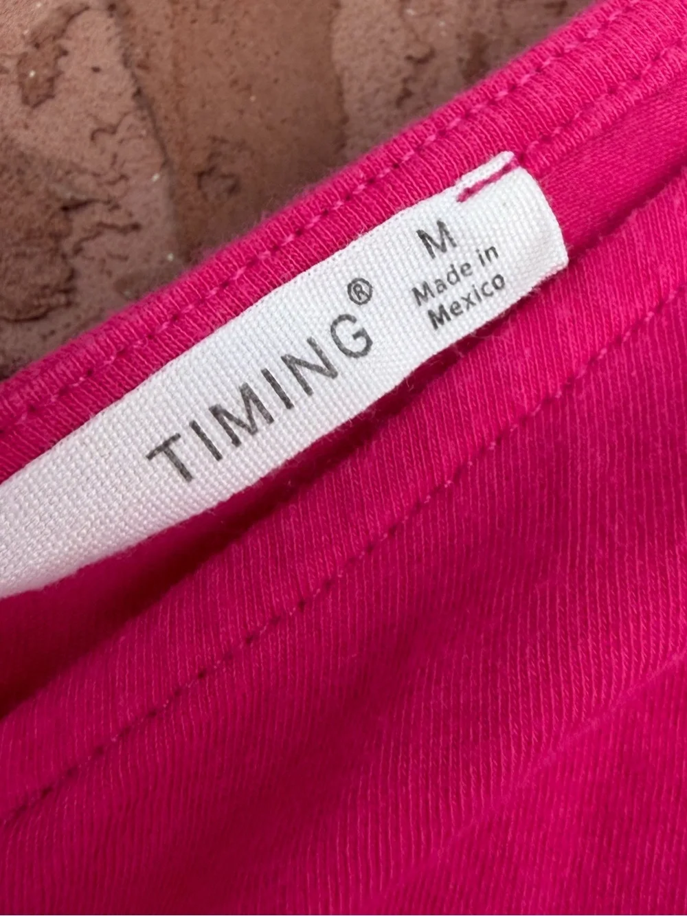 Timing One-Shoulder Hot Pink Bodysuit
